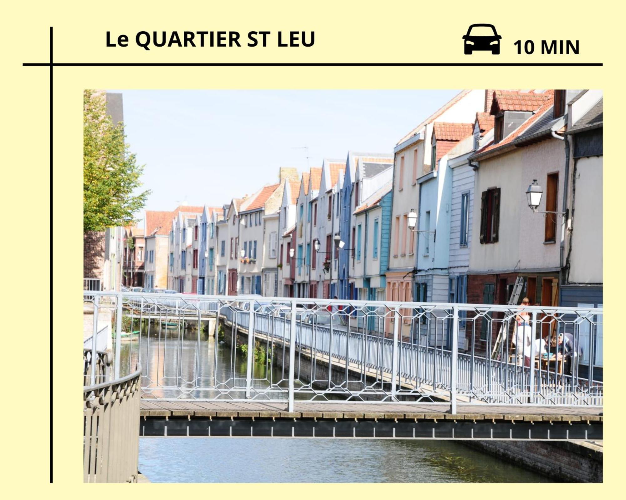 Dewailly, 2 Chambres, 3 Lits, Elegant, 700M Centre Ville Amiens Exterior photo